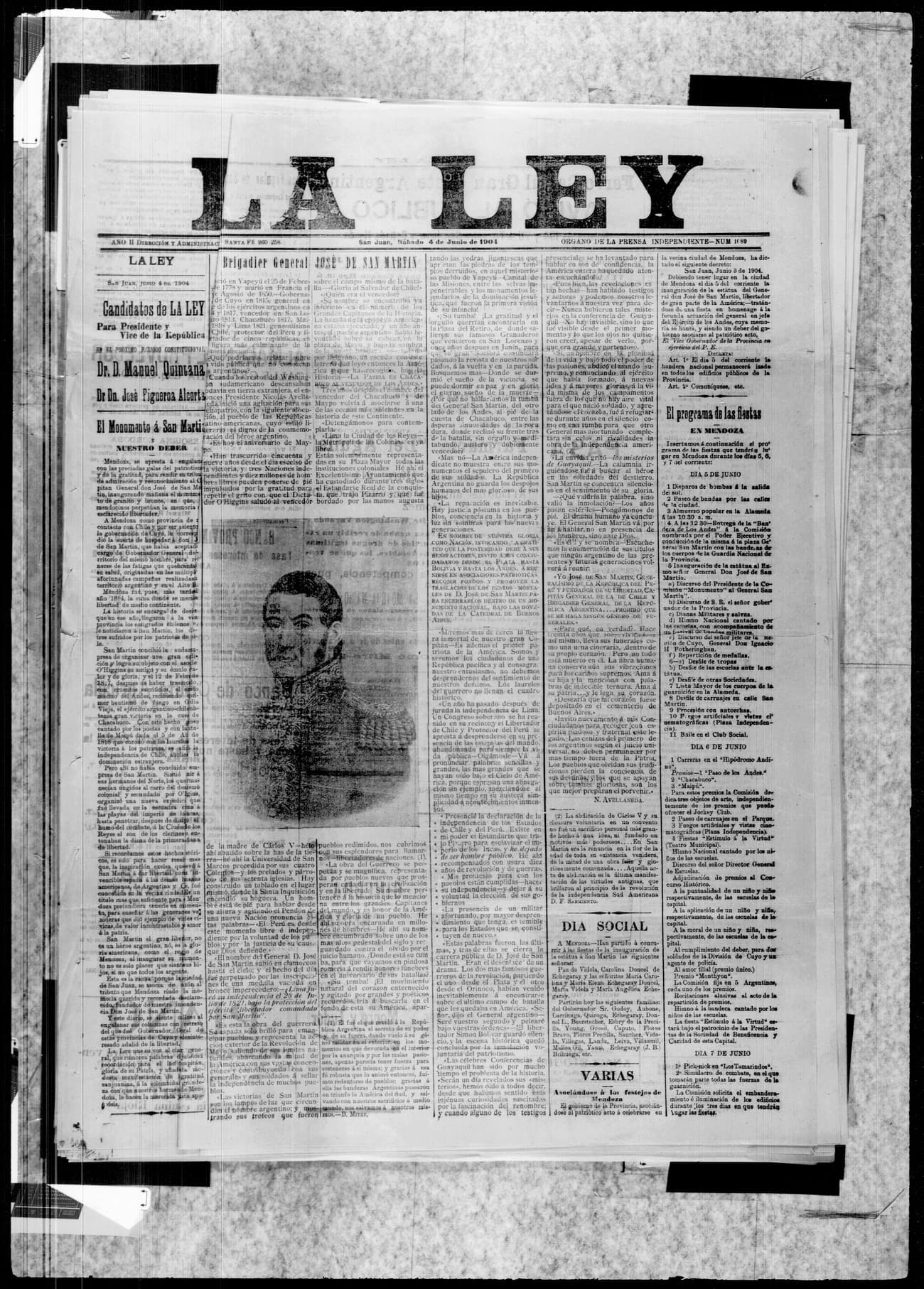 Portada · 4 de Junio de 1904