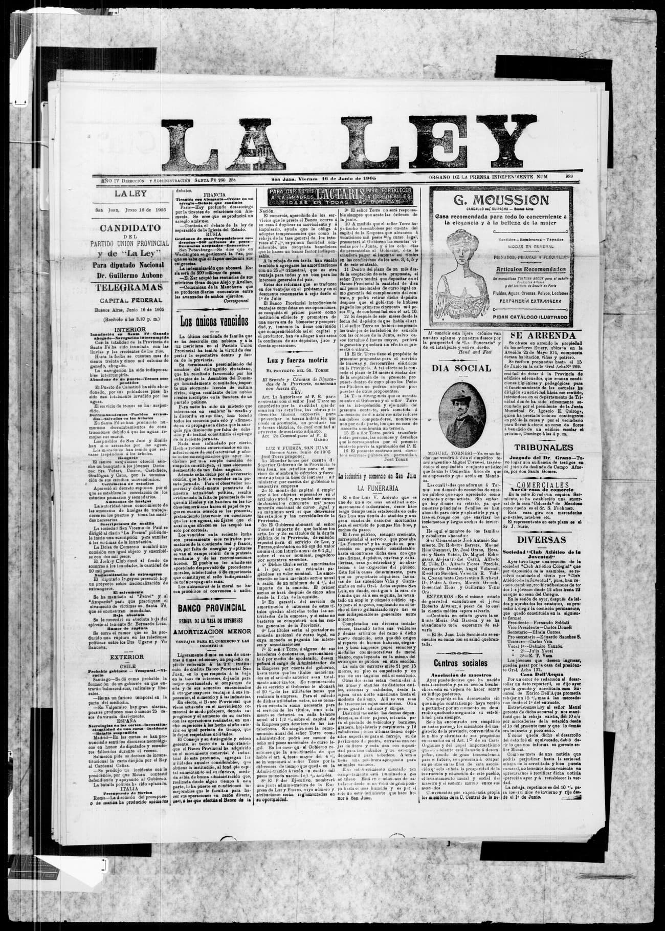 Portada · 16 de Junio de 1903
