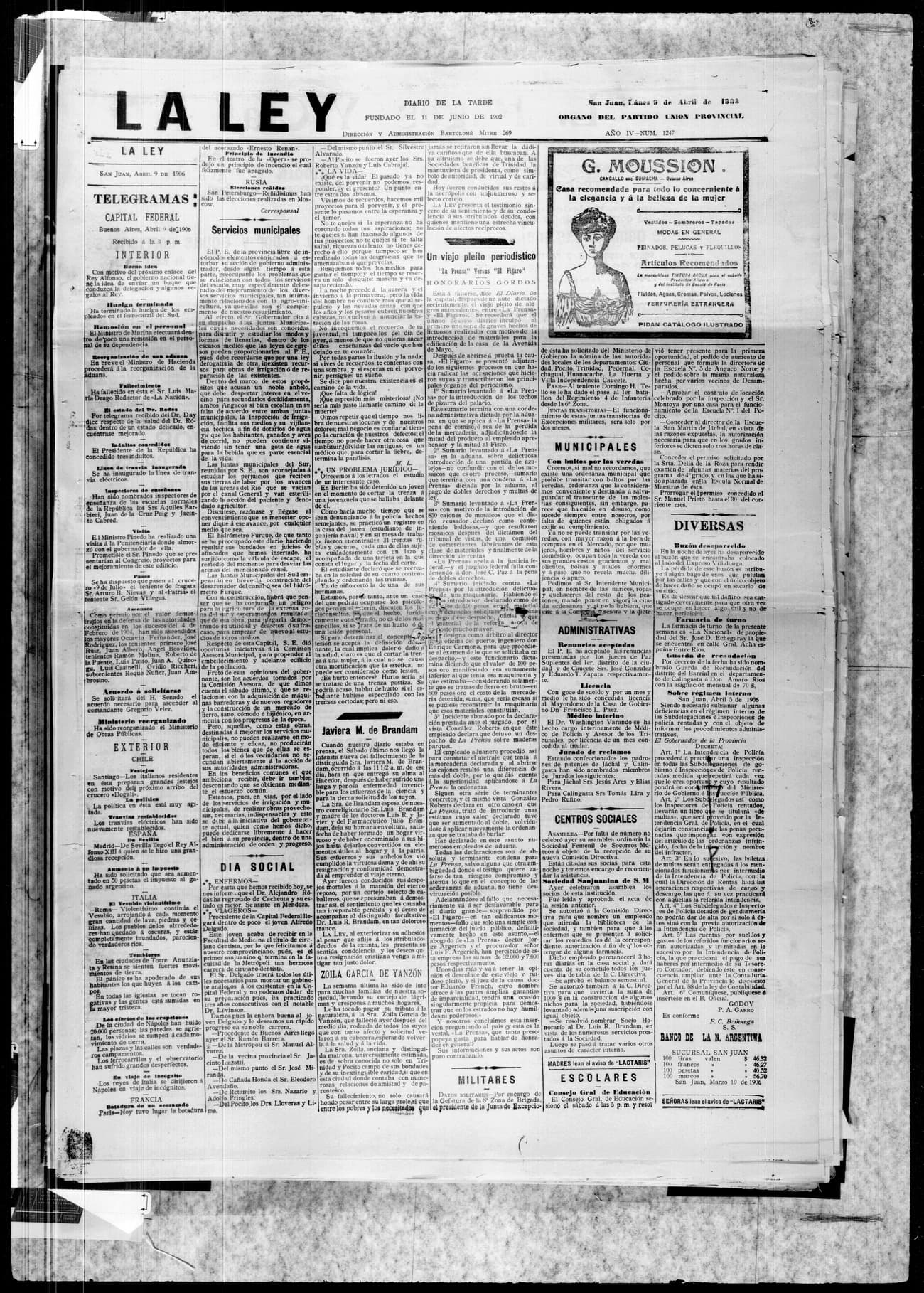 Portada · 11 de Junio de 1902