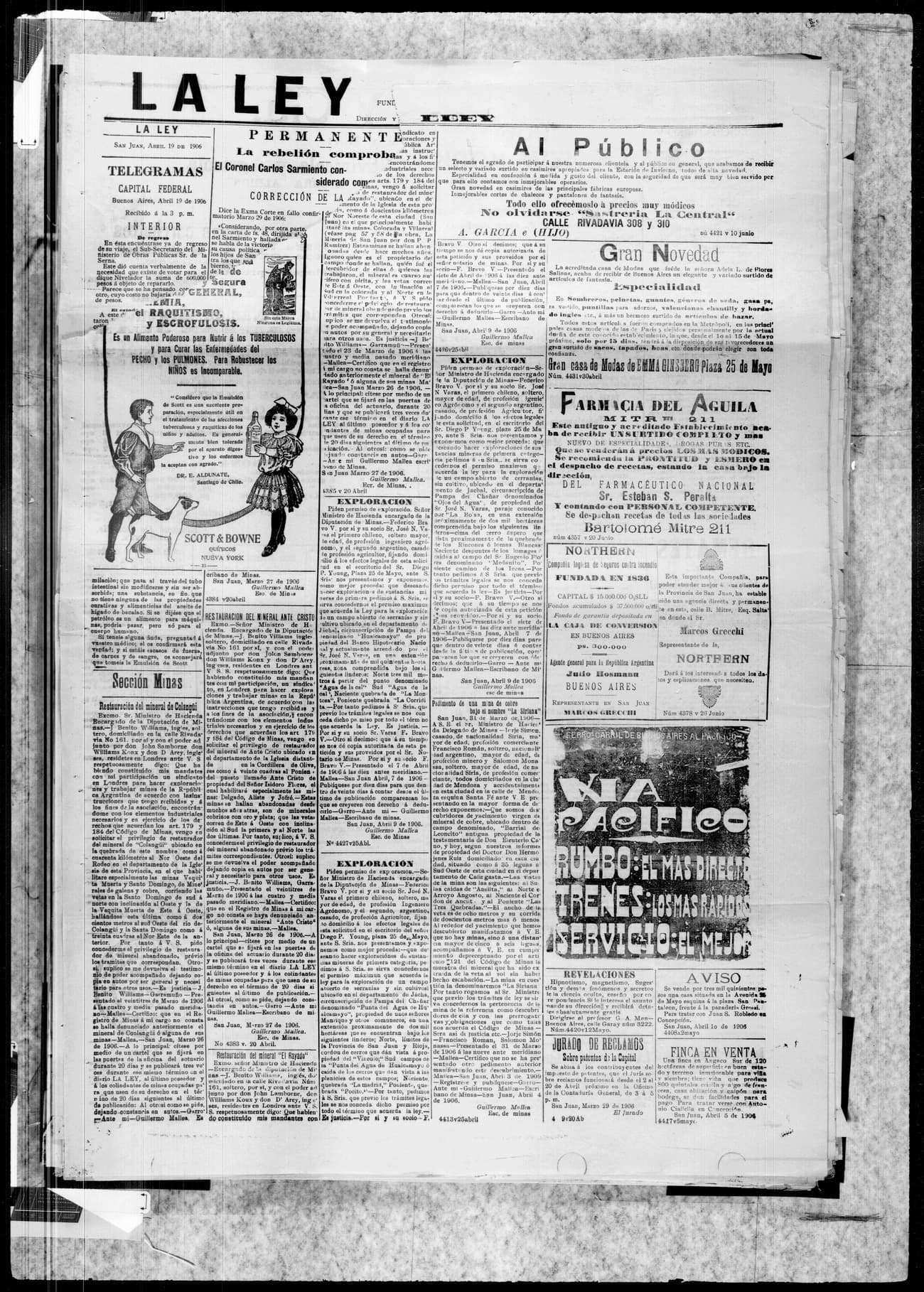 Portada · 19 de Abril de 1906