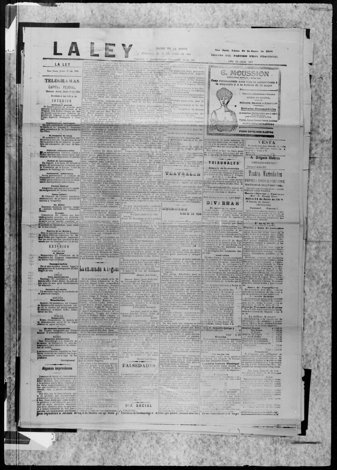 Portada · 17 de Junio de 1906