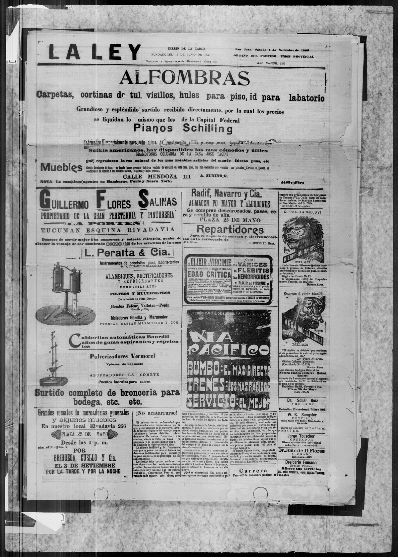 Portada · 1 de Septiembre de 1906