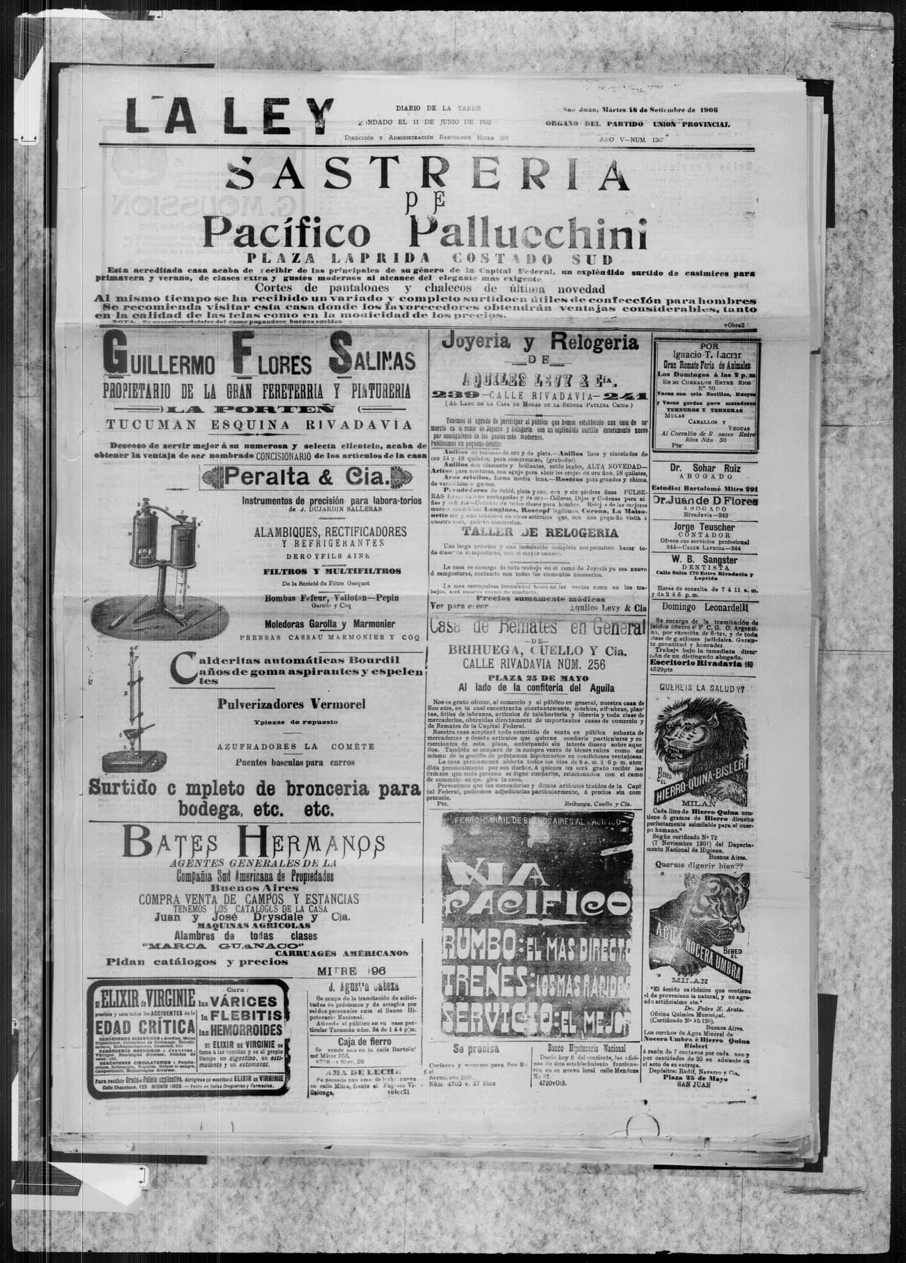 Portada · 18 de Septiembre de 1906