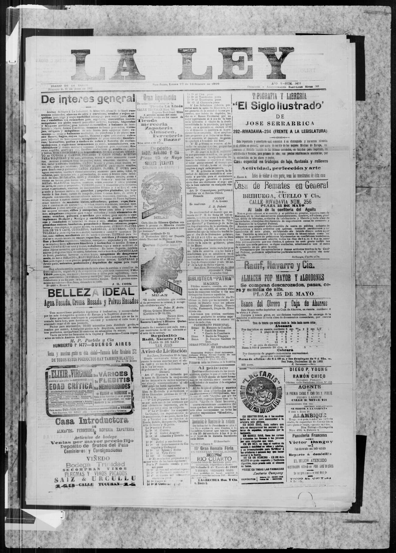 Portada · 24 de Diciembre de 1906