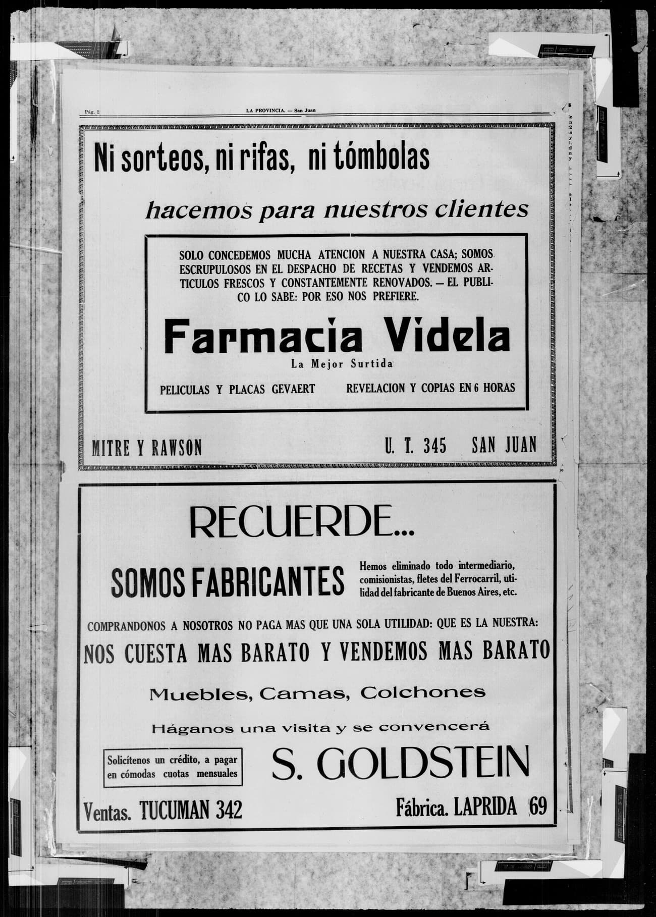 Portada · 16 de Diciembre de 1930