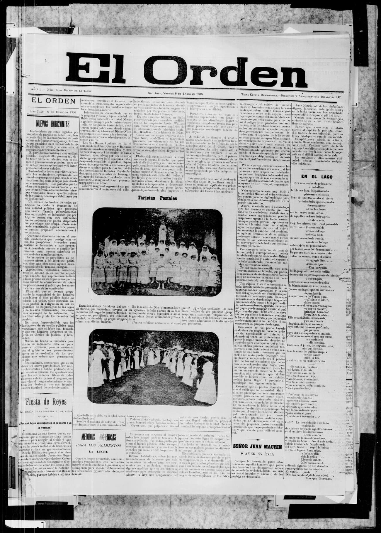 Portada · 6 de Enero de 1905