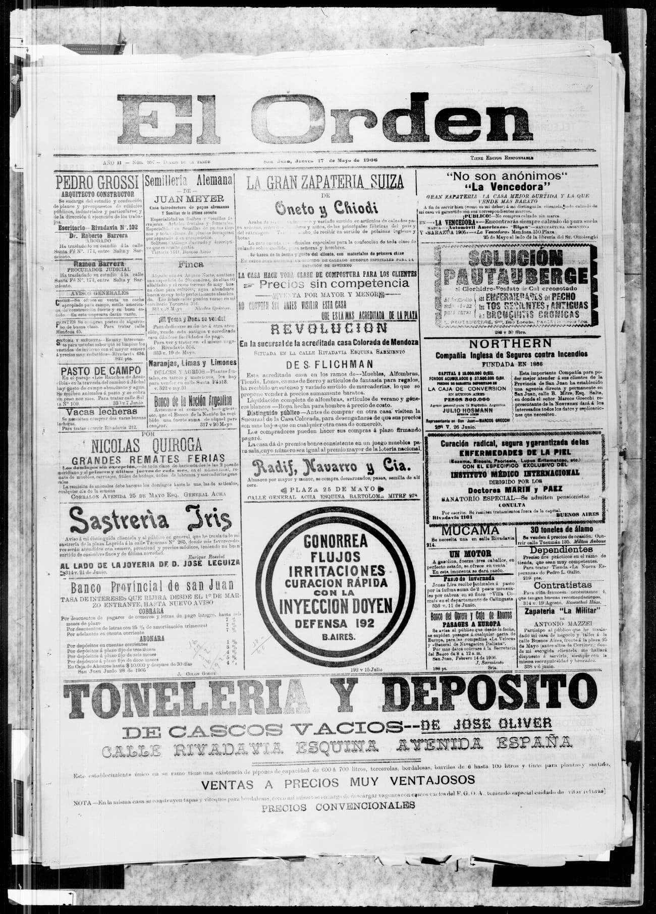 Portada · 17 de Mayo de 1906