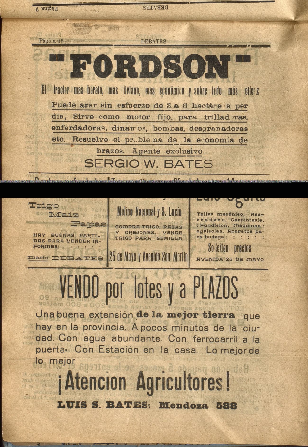 Portada · Diario Debates del 17 de junio de 1919
