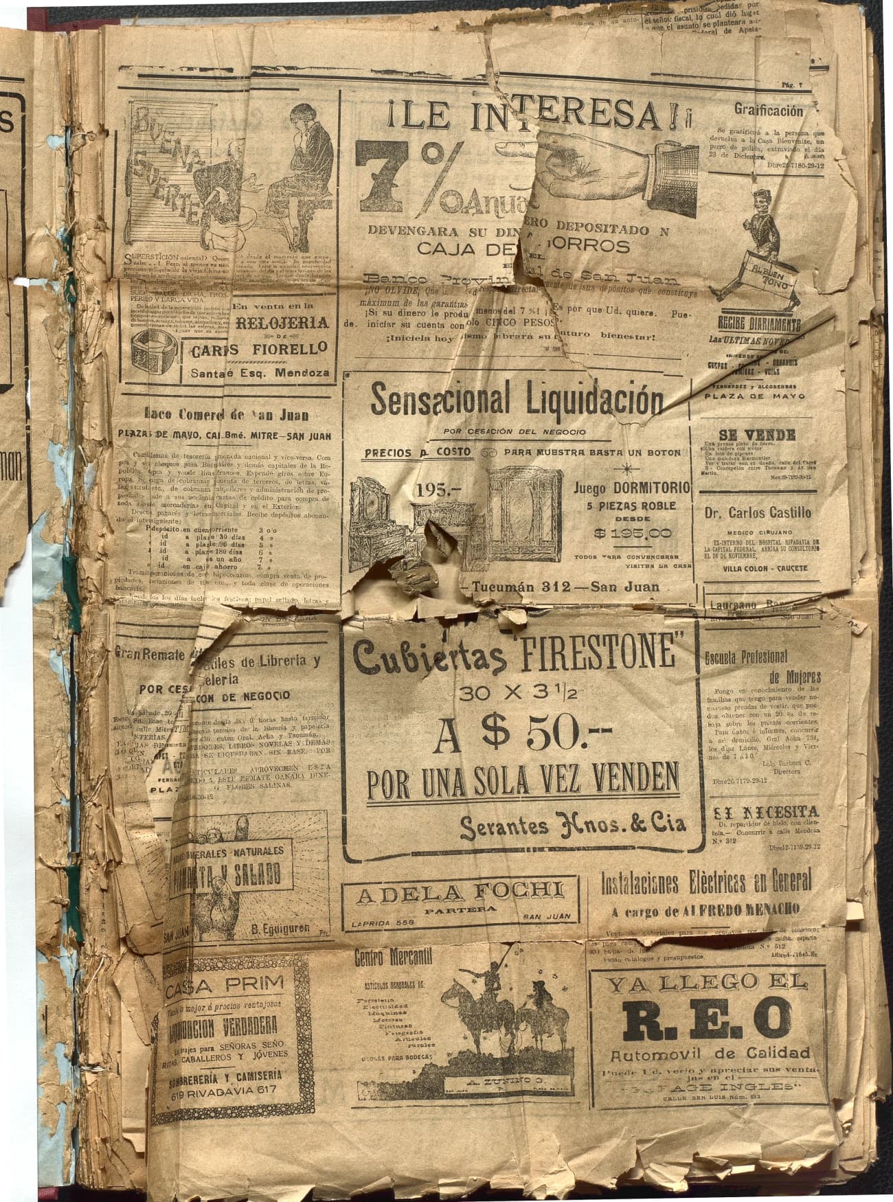 Portada · Diario Debates del 3 de enero de 1923