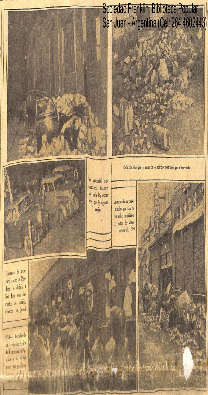 Portada de Terremoto de San Juan, 1944