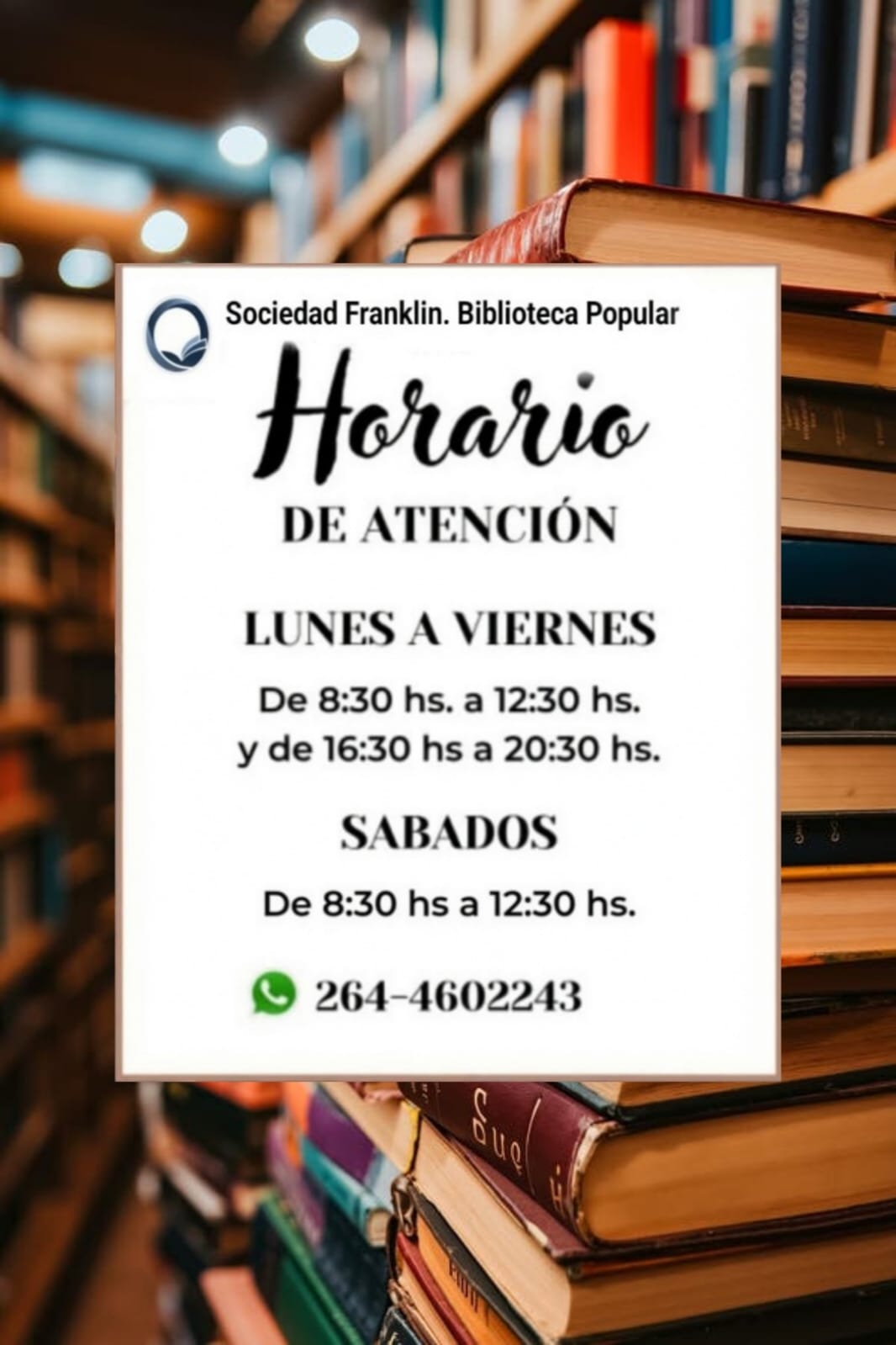 Nuevo horario