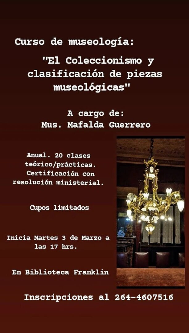 Curso de Museología