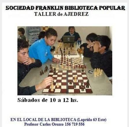 Ajedrez en la biblioteca