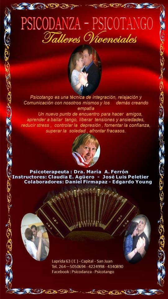 Psicodanza y Psicotango