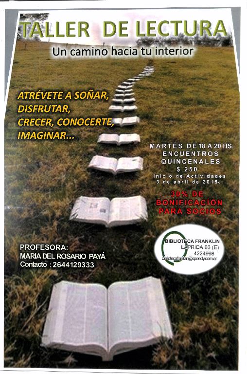TALLERES 2018 EN BIBLIOTECA FRANKLIN, imagen 10