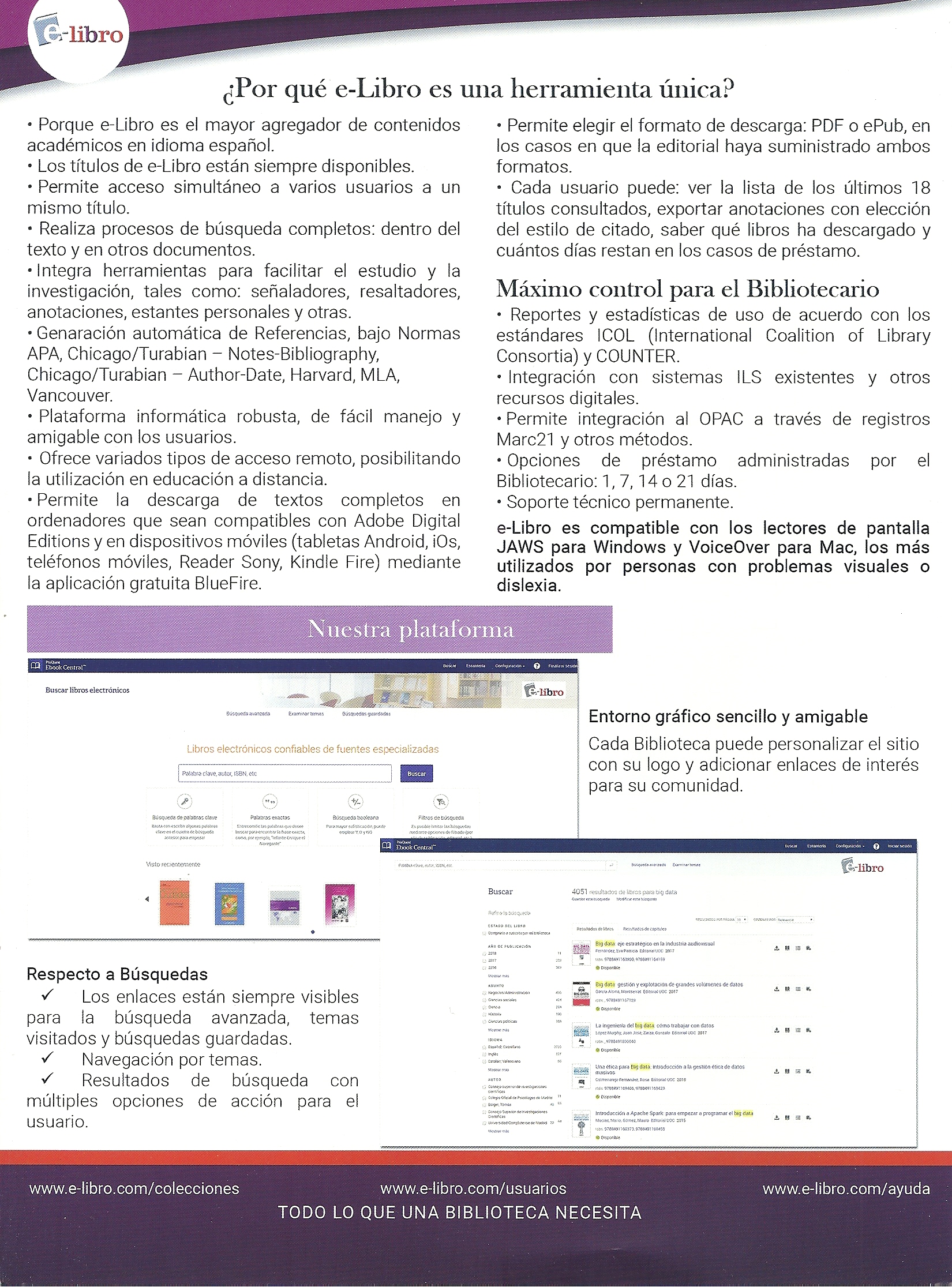 Plataforma digital E-Libro en la Franklin, imagen 2