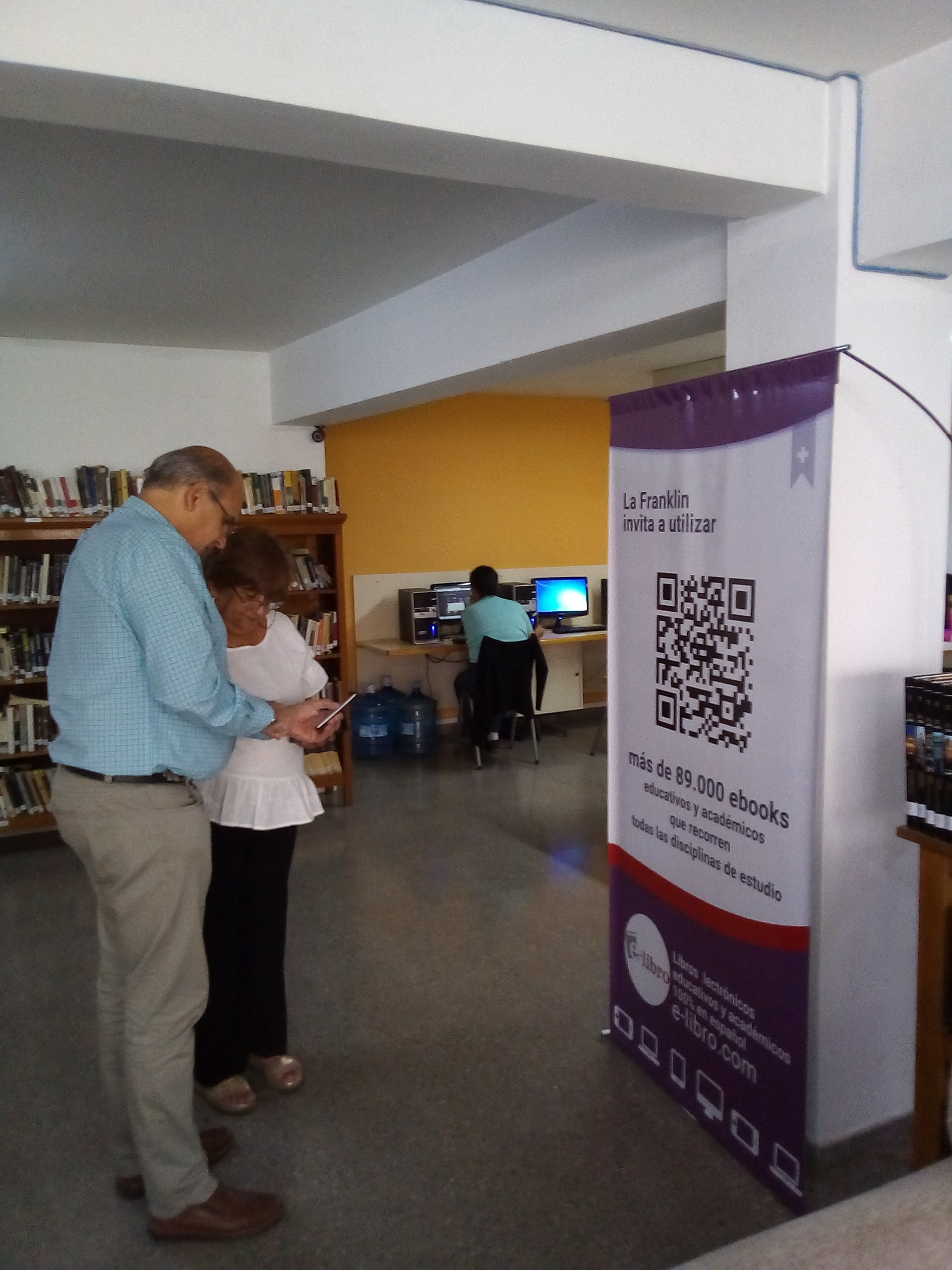 Plataforma digital E-Libro en la Franklin, imagen 7
