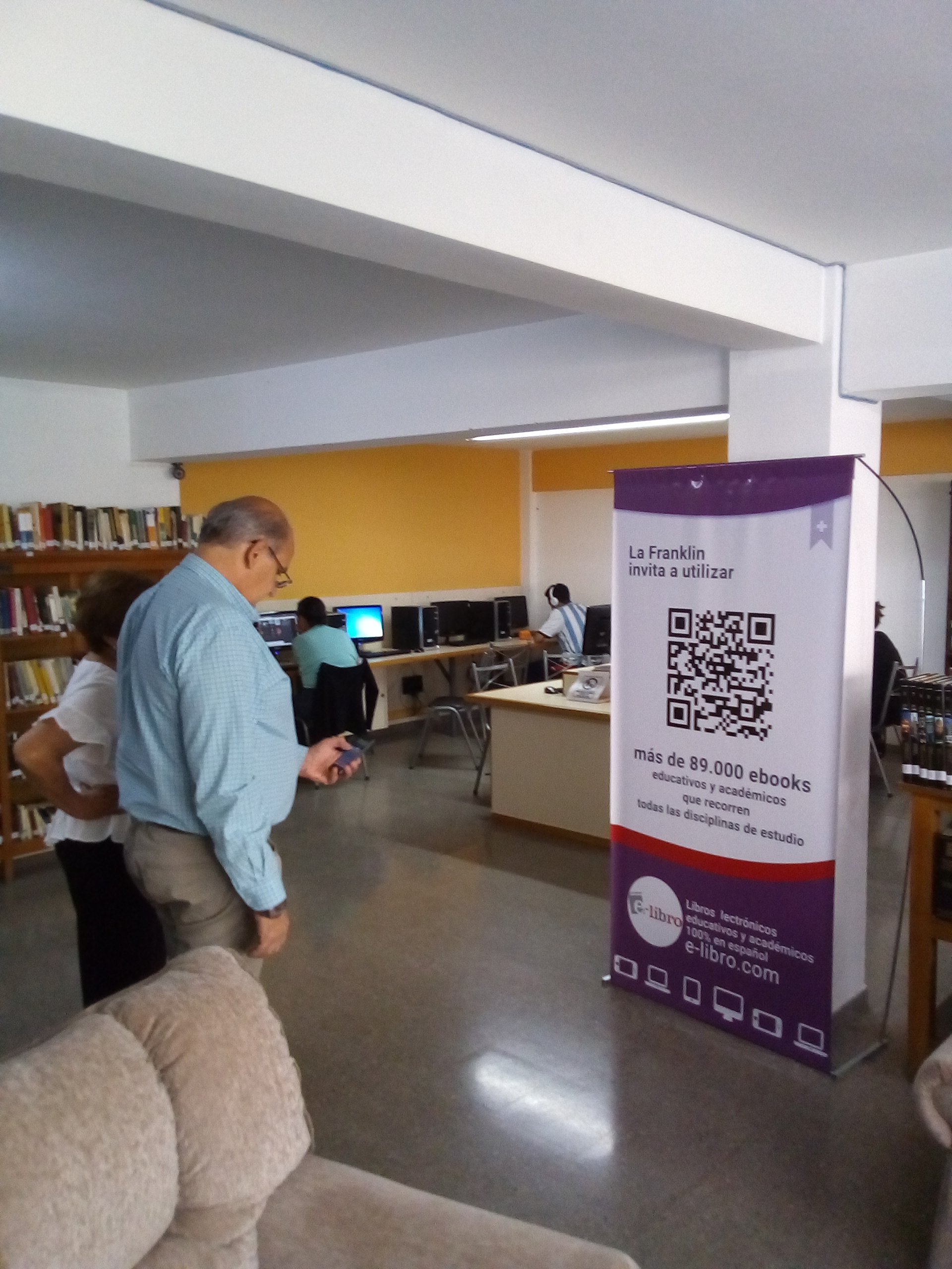 Plataforma digital E-Libro en la Franklin, imagen 8