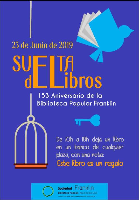 SUELTA DE LIBROS : DOMINGO 23 DE JUNIO