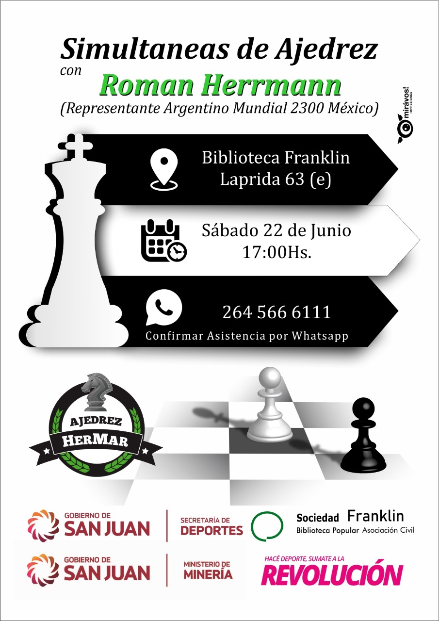 Simultáneas de ajedrez