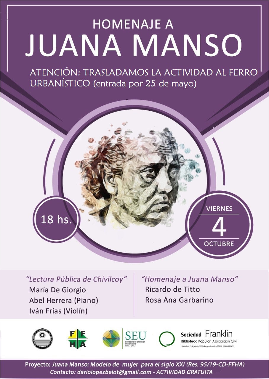 "Homenaje a Juana Manso"