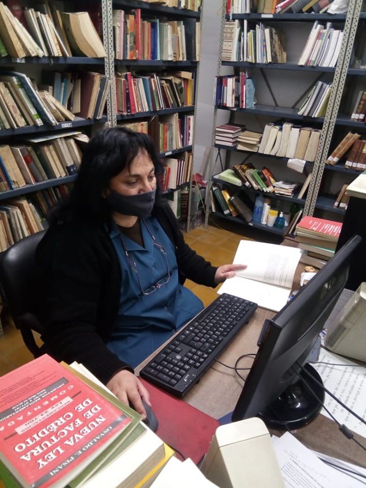 La Biblioteca Franklin en época de pandemia, imagen 1