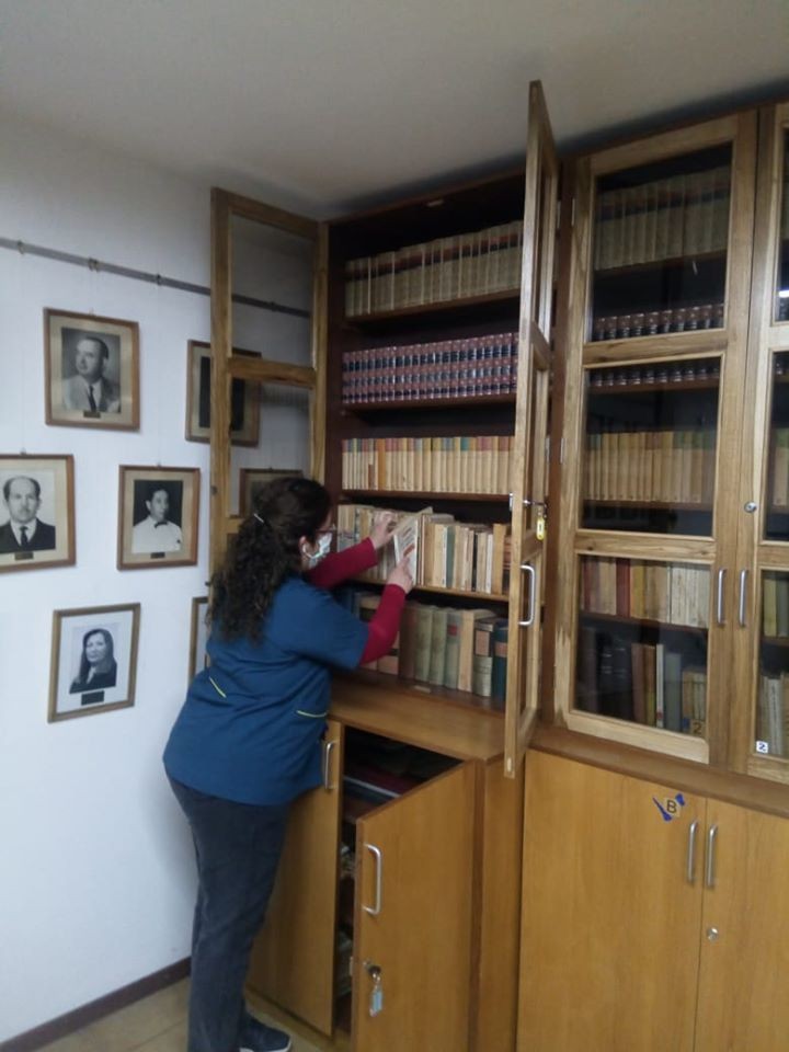 La Biblioteca Franklin en época de pandemia, imagen 2