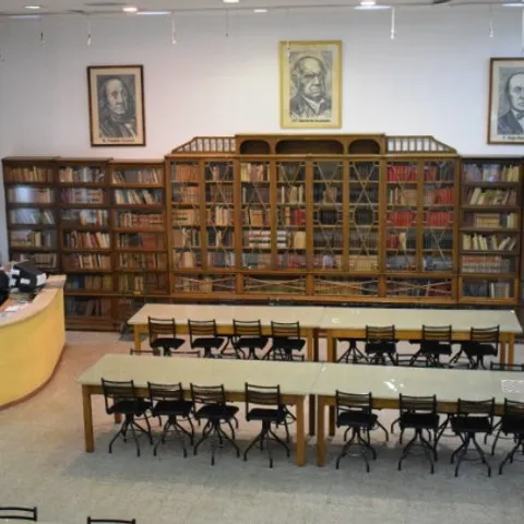 Biblioteca Franklin · Sala principal