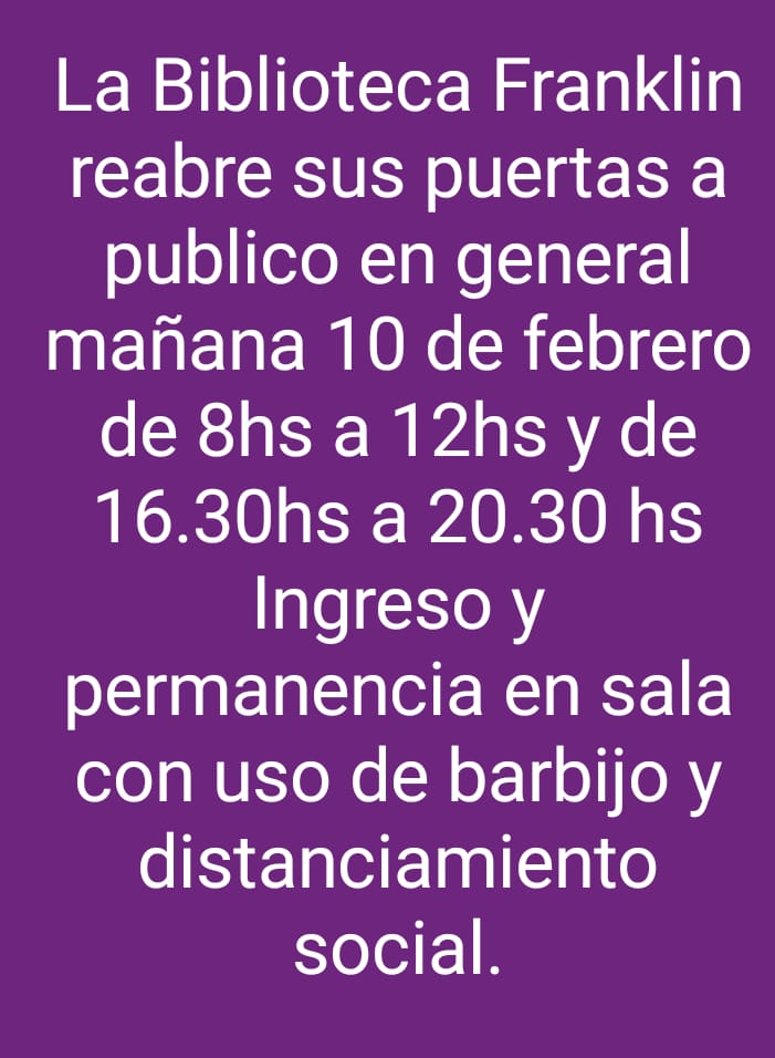Nuevo horario