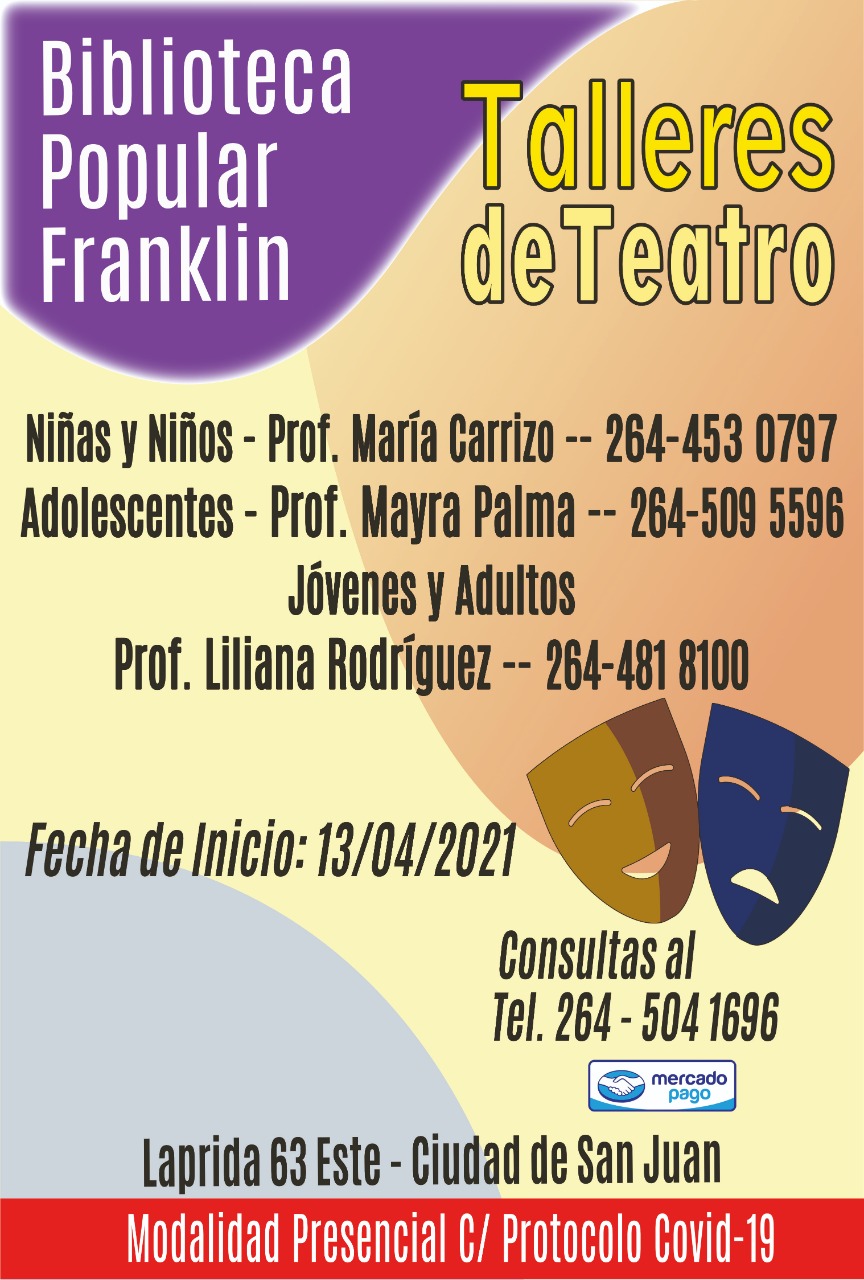 Talleres de Teatro de la Biblioteca Franklin