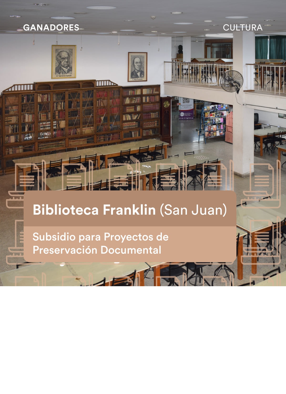 Biblioteca Franklin : preservación documental