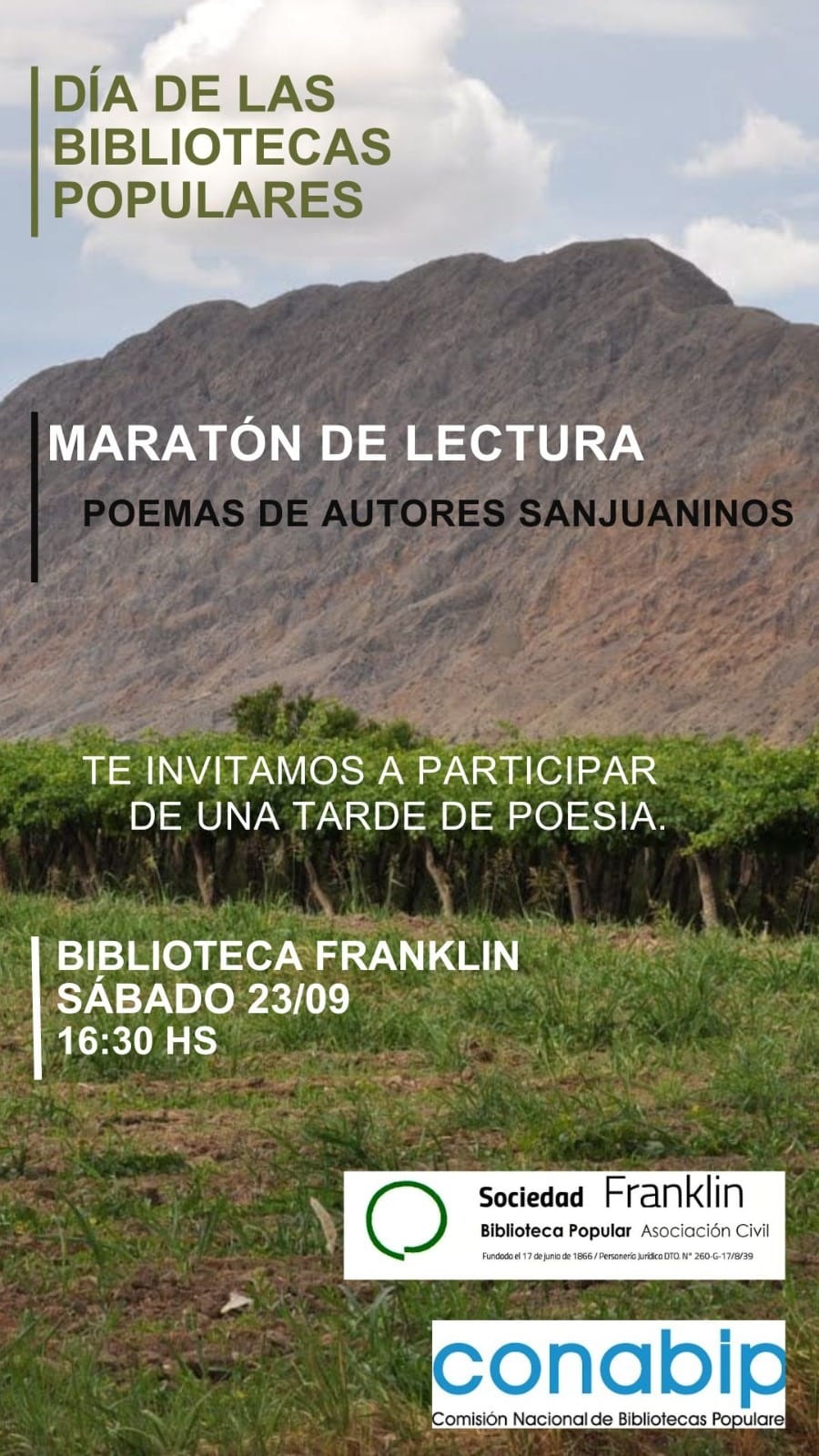 Día de las Bibliotecas Populares