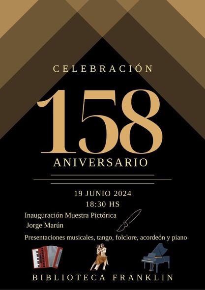 158 aniversario de la Biblioteca Franklin